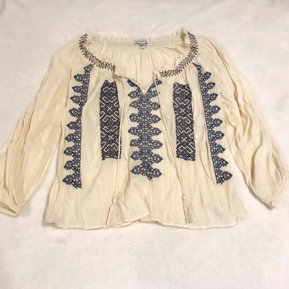 American Eagle Peasant Top